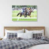 Historische Saratoga Race Course Canvas Afdruk (Insitu (Slaapkamer))