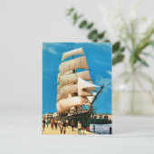 historische schepen, Star of India, San Diego Briefkaart (Staand voorkant)