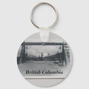Historische sleutelhanger van British Columbia