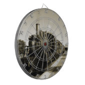 Historische spoorweg dartbord (Voorkant Links)