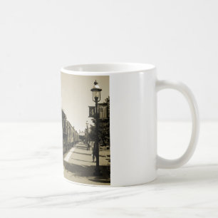 Historische spoorweg koffiemok