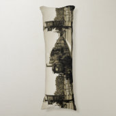 Historische spoorweg lichaamskussen (Voorkant Verticaal)