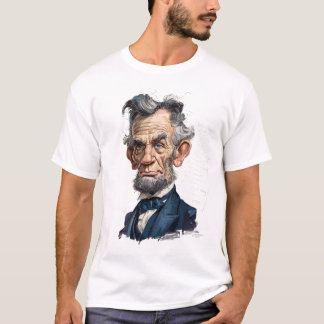 Historische staatsman caricatuur — 19e eeuw t-shirt