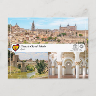 Historische stad Toledo van de UNESCO Briefkaart