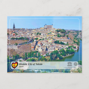 Historische stad Toledo van de UNESCO Briefkaart