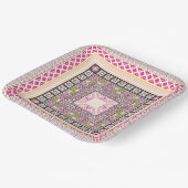 Historische stijl papieren bordje (Gebogen)