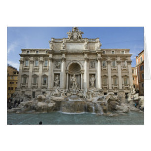 Historische Trevi-fontein in Rome, Italië