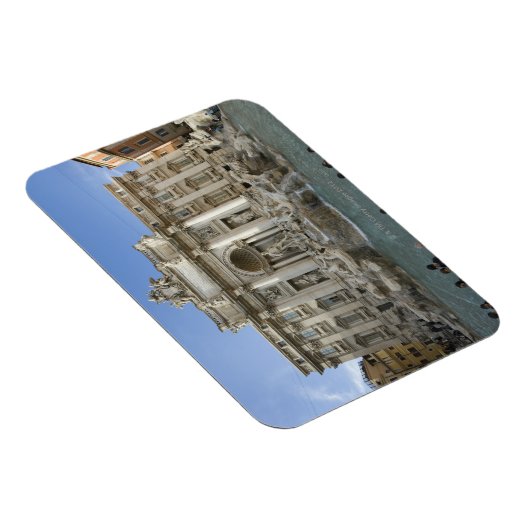 Historische Trevi-fontein in Rome, Italië Magneet (Rechterzijde)