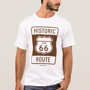 Historische US 66 Route (Transportation Sign) T-shirt