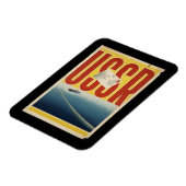 Historische USSR-reisposter Magneet (Linkerzijde)