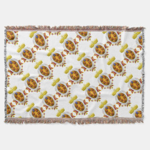 Historische vlag van het Groothertogdom Toscane-Co Deken