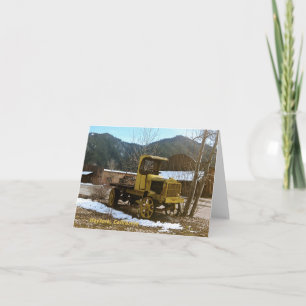 Historische vrachtwagen van 1912...... kaart