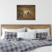  historische wagon #2 Canvas Wall Art Afdruk (Insitu (Slaapkamer))