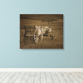  historische wagon #2 Canvas Wall Art Afdruk (Insitu (Houten vloer))