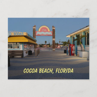 Historische Westgate Cocoa Beach Pier Florida Briefkaart
