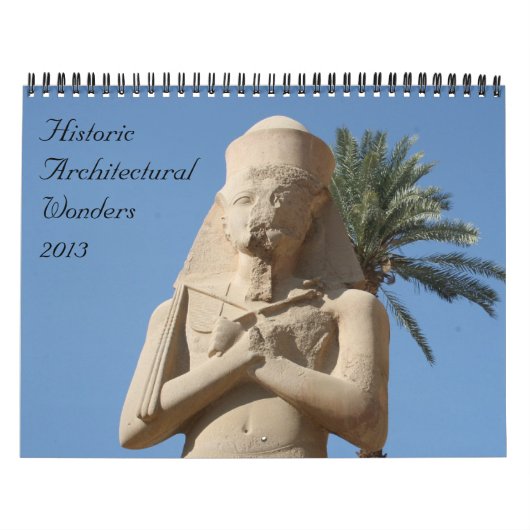 historische wonderen voor 2013 kalender (Hoes)