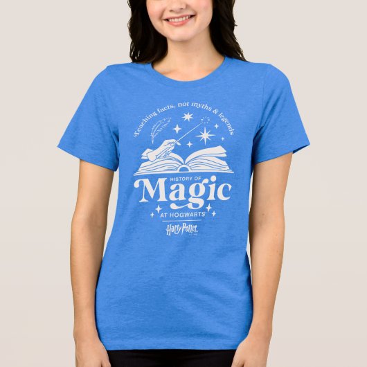 History of Magic at HOGWARTS™ Tri-Blend Shirt (Voorkant)