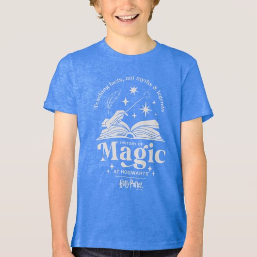 History of Magic at HOGWARTS™ Tri-Blend Shirt (Voorkant)
