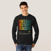 History Teacher Appreciation Week Back to School T-shirt (Voorkant volledig)