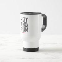 Hit And Run Boxer Silhouet Vecht Sporten Typogra