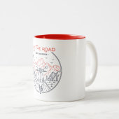 Hit de Road 1 Tweekleurige Koffiemok (Voorkant rechts)
