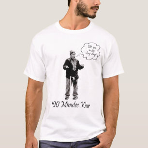 Hit 'em in het ding ding ding 100 minuten t-shirt