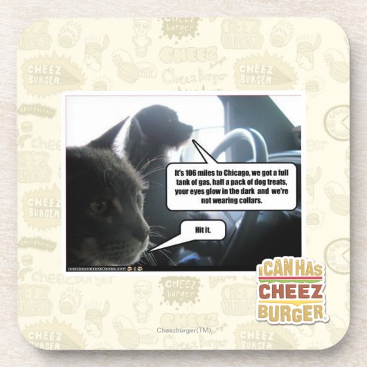 Hit it it it. drankjes onderzetter (Voorkant)