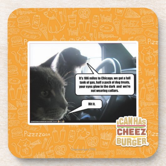 Hit it it it. onderzetter (Voorkant)