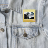 Hit it it it. vierkante button 5,1 cm (In situ)
