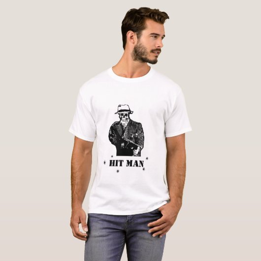 Hit Man T-shirt (Voorkant volledig)