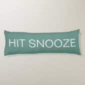 Hit Snooze - Beryl Green Lichaamskussen (Achterkant)