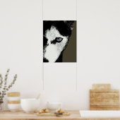 Hitch the Husky Poster (Keuken)