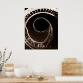 HITCHCOCKESQUE VERTIGO VORTEX POSTER ESCALIERS SPI (Cuisine)