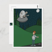 Hitchhiking Briefkaart (Voorkant / Achterkant)