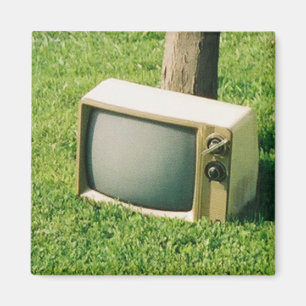 Hitchhiking t.v. magneet