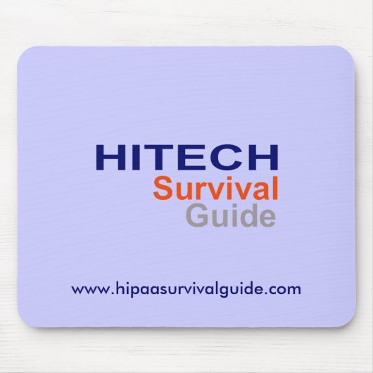 HITECH Survival Guide Mousepad Muismat (Voorkant)