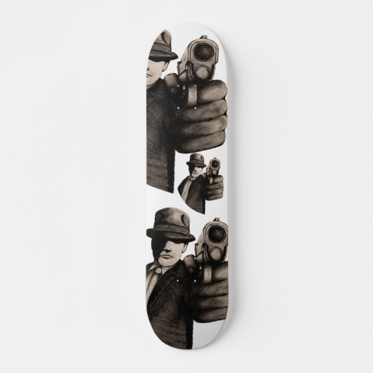 Hitman Triptych Skateboard (Voorkant)