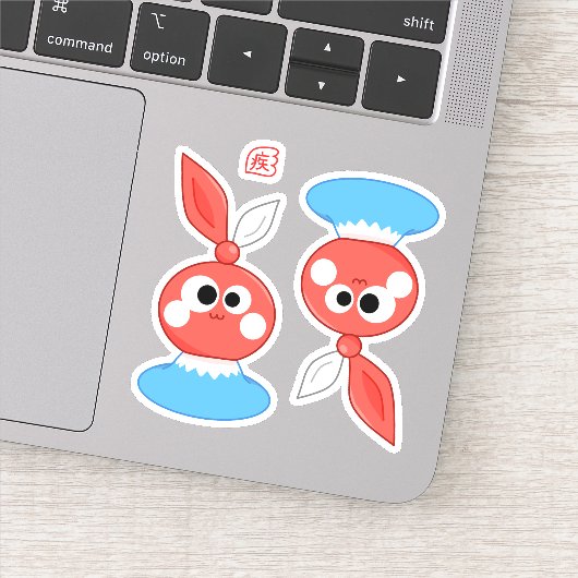 【HiTs】Mascot Character にぽくん Nipo kun Sticker - ① (Detail)