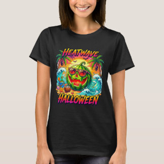 Hittegolf halloween meloen jack o lantaarn  t-shirt