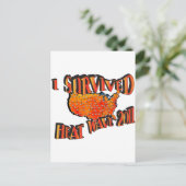 Hittegolf Survivor 2011-tas Briefkaart (Staand voorkant)