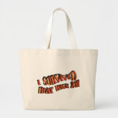 Hittegolf Survivor 2011-tas Grote Tote Bag (Voorkant)