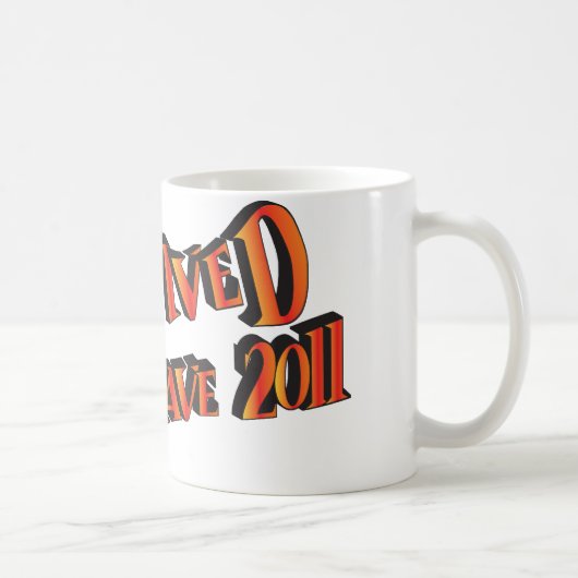 Hittegolf Survivor 2011-tas Koffiemok (Rechts)