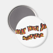 Hittegolf Survivor 2011-tas Magneet (Voorkant / Achterkant)