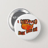 Hittegolf Survivor 2011-tas Ronde Button 5,7 Cm (Voorkant /achterkant)