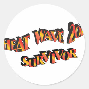 Hittegolf Survivor 2011-tas Ronde Sticker