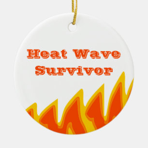 Hittegolf Survivor 2022 keramisch Ornament