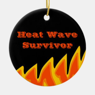 Hittegolf Survivor 2022 keramisch Ornament