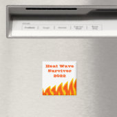 Hittegolf Survivor Magnet 2022 Magneet (Insitu (Vaatwasser))