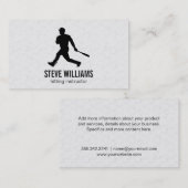 Hitter | Sport Visitekaartje (Voorkant / Achterkant)