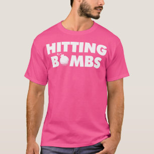 Hitting Bombs Black T-shirt
